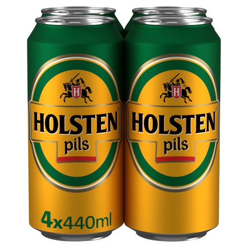 Holsten Pils Lager Beer 4x440ml