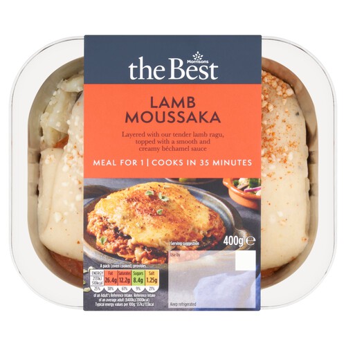 Morrisons The Best British Lamb Moussaka