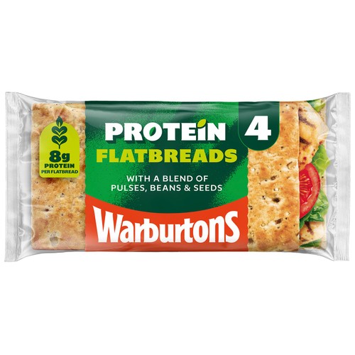 Warburtons Protein Sliced Flatbreads 
