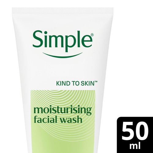 Simple Moisturising Facial Wash 50ml