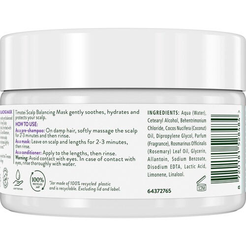 Timotei Rosemary Oil Scalp Balancing Mask 