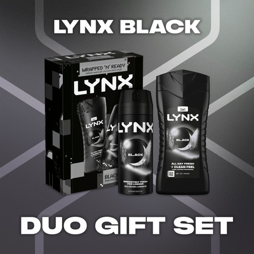Lynx Duo Black Gift Set