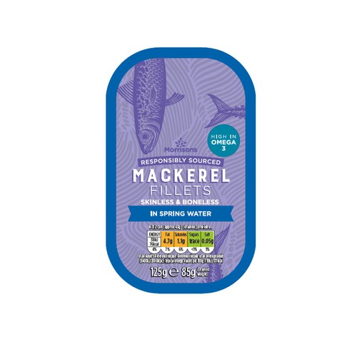 Morrisons Mackerel In Spring Water