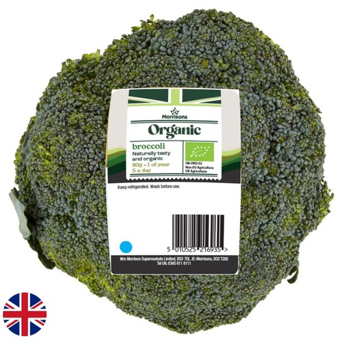 Morrisons British Organic Broccoli 300g