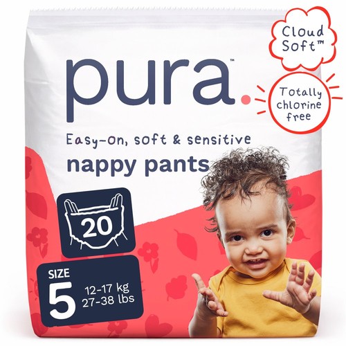 Pura Soft Comfort Nappy Pants Size 5 (20 pack)