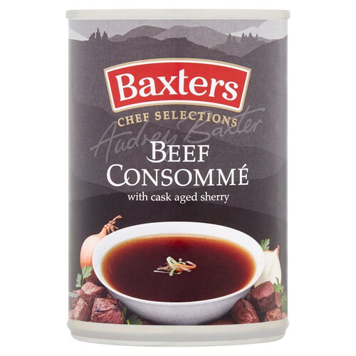 Baxters Luxury Beef Consomme with Cask Aged Sherry