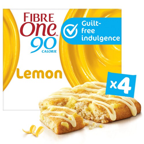 Fibre One Snack Bars Lemon Drizzle Squares Snack Bars