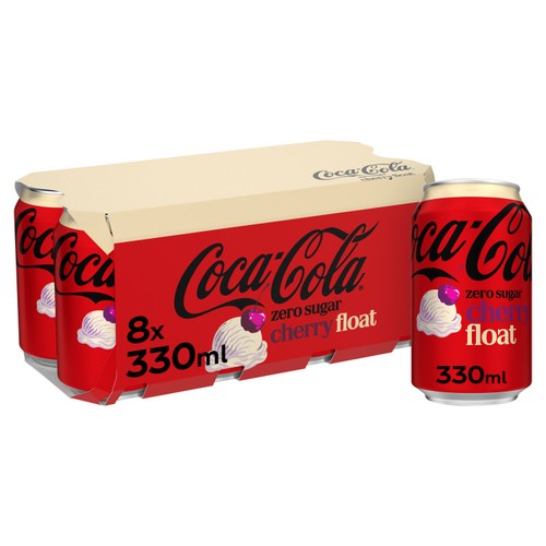 Coca-Cola Zero Cherry Vanilla Float 8X330 ML
