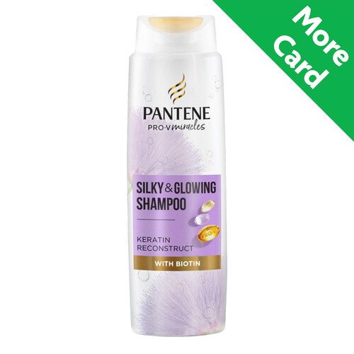 Pantene Miracles Silky & Glowing Shampoo 