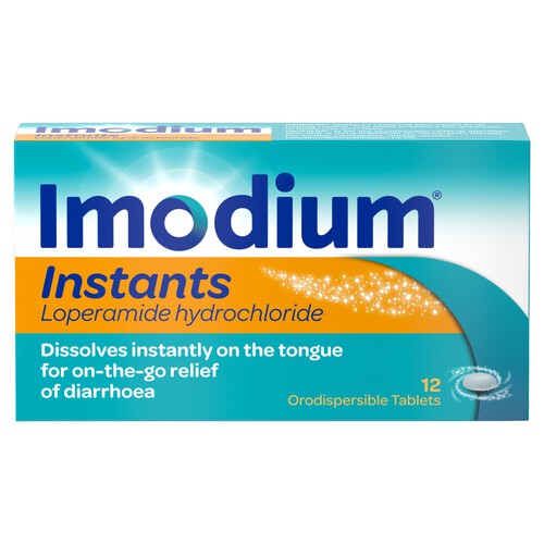 Imodium Instants Loperamide Hydrochloride 