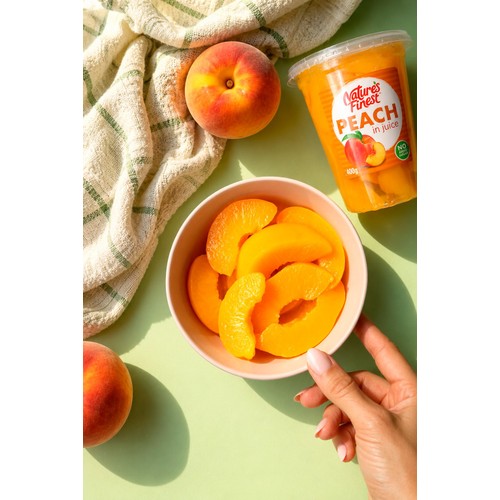 Nature's Finest Peach in Juice (400g)