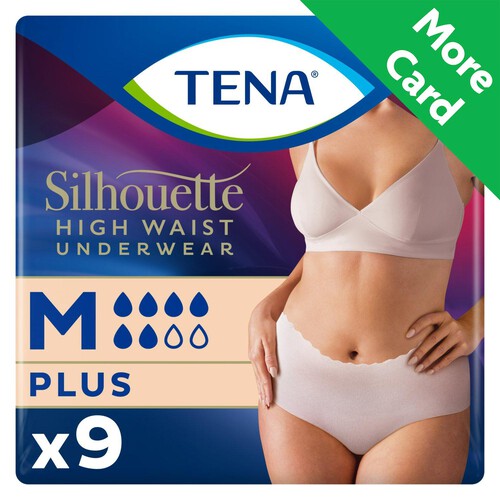 Tena Silhouette Incontinence Pants Cream Medium 