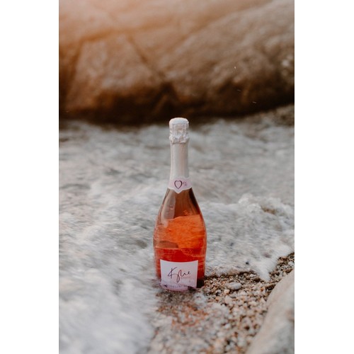 Kylie Minogue Alcohol Free 0% Sparkling Rose Wine 75cl