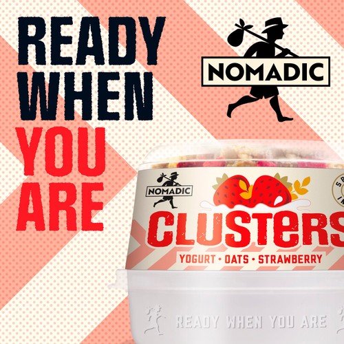 Nomadic Oat Clusters Strawberry 