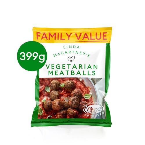 Linda McCartney's Family Value Vegetarian Meatballs