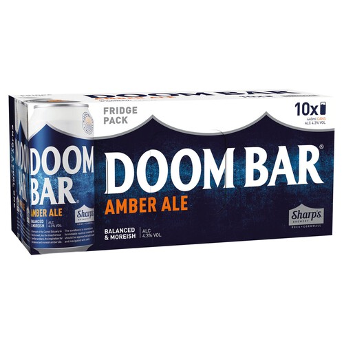 Doom Bar Amber Ale Beer Cans 