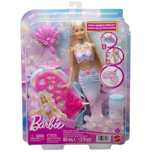 Barbie Bubble Sparkle Mermaid