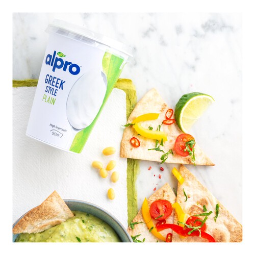 Alpro Greek Style Plain Yoghurt Alternative 