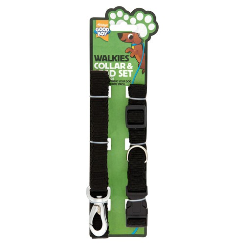 Good Boy Dog Collar Lead Set Large