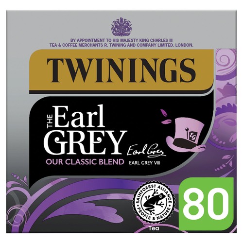 Twinings Earl Grey 80 Tea Bags