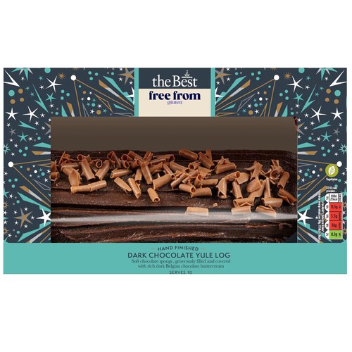 Morrisons The Best Free From Dark Chocolate Yule Log