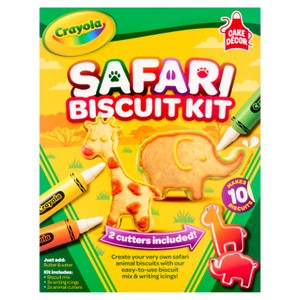 Cake Decor Crayola Safari Biscuit Kit 217g