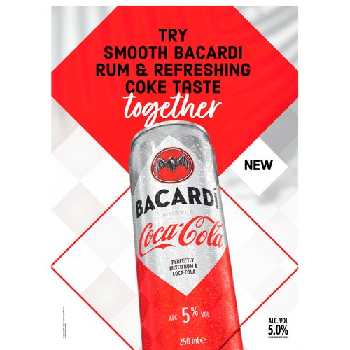 Bacardi & Coca-Cola 250ml