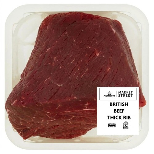 Morrisons British Prime Thick Rib Joint