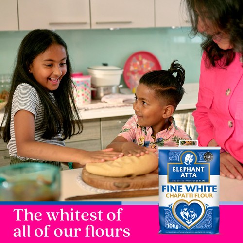 Elephant Atta Fine White Chapatti Flour   10kg