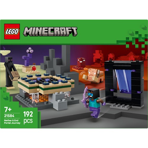 Lego Minecraft Nether & End Portal Journey 21584