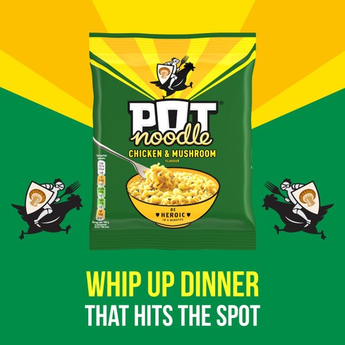 Pot Noodle Chicken & Mushroom Block 