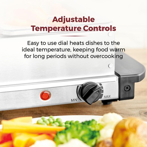 Tower Buffet Server & Plate Warmer
