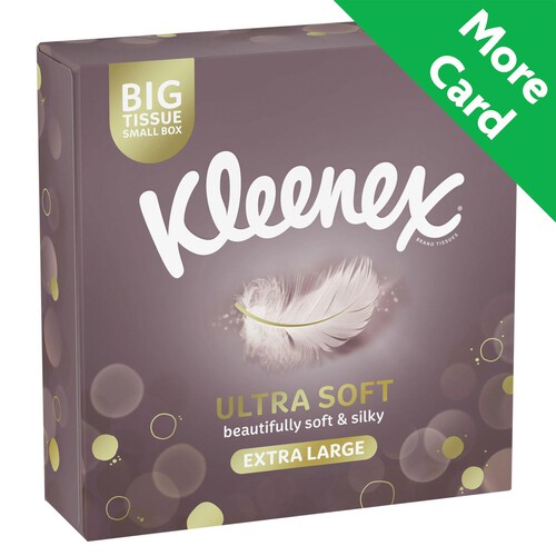 Kleenex Ultra Soft Extra Large Compact Tissues 40 Sheets