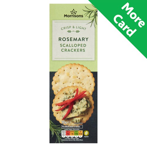 Morrisons Rosemary Crackers