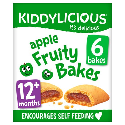 Kiddylicious Apple Fruity Bakes Baby Snacks