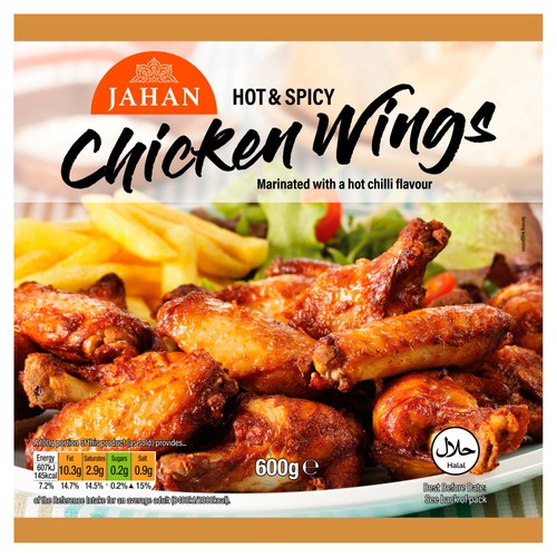 Jahan Cooked Hot Spicy Chicken Wings