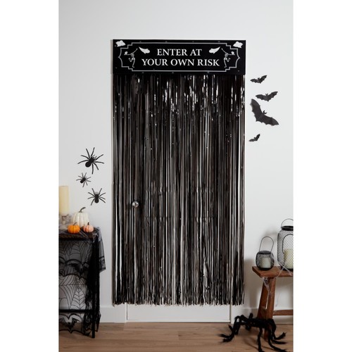 Morrisons Halloween Door Curtain