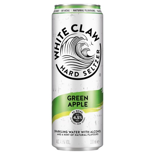 White Claw Hard Seltzer Green Apple 330ml