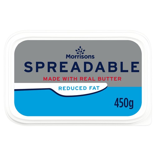 Morrisons Reduced Fat Spreadable with Real Butter