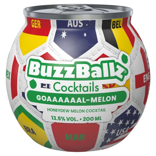 Buzzballz World Cup Goaaaaaal-Melon 20Cl