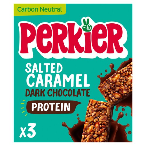 Perkier Salted Caramel & Dark Chocolate Vitamin Bars