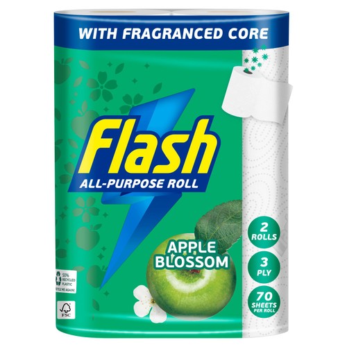 Flash Apple Xl Kitchen Towel 2 Pack