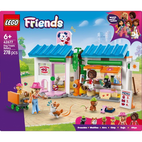 Lego Friends Dog Treats Bakery 42677
