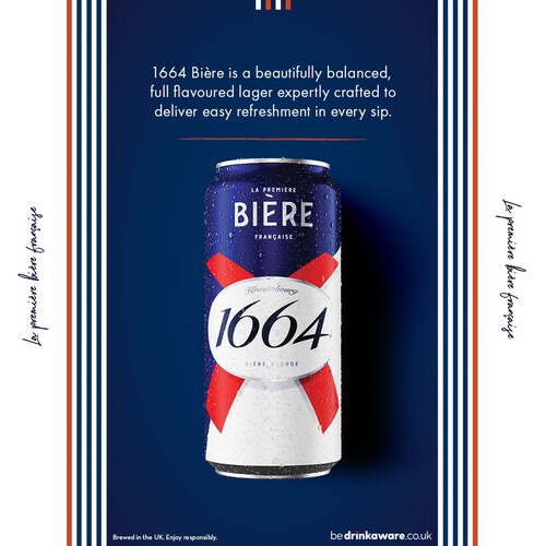 Kronenbourg 1664 Biere Beer Lager Cans