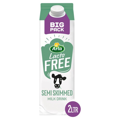 Arla LactoFREE Semi Skimmed Milk Drink 