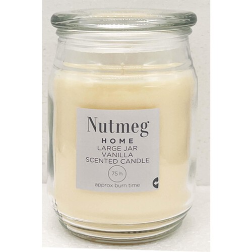 Nutmeg Home Large Jar Vanilla