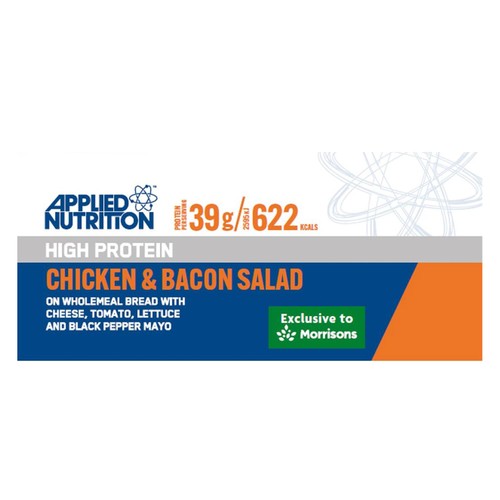 Applied Nutrition High Protein Chicken & Bacon Salad Sandwich  264g