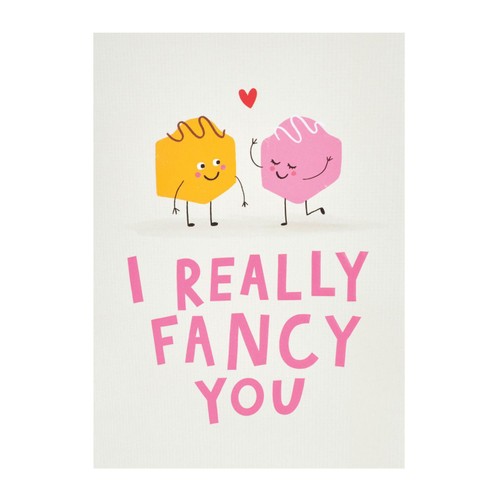 I Really Fancy You Valentine's Day Card
