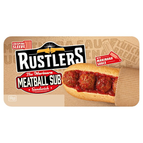 Rustlers The Marinara Meatball Sub Sandwich