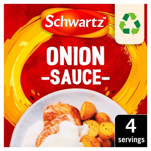 Schwartz onion sauce